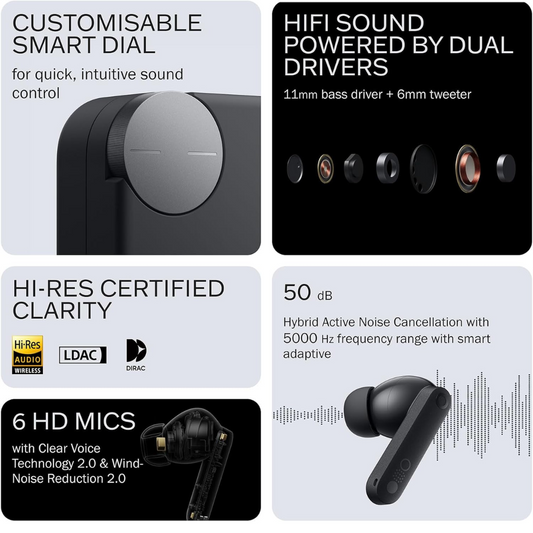 CMF Buds Pro 2 Wireless Earbuds with ChatGPT Integration