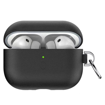 WiWU HC-201 Genuine Leather Protective Case for Audio Device 3rd Gen | Premium, Wireless Charging Compatible, Anti-Scratch