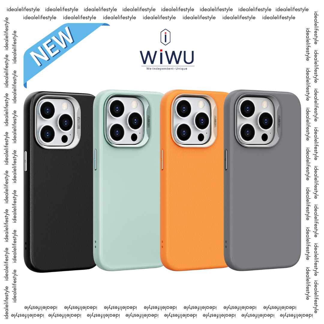 WiWU Vegan Leather phone case for IP15