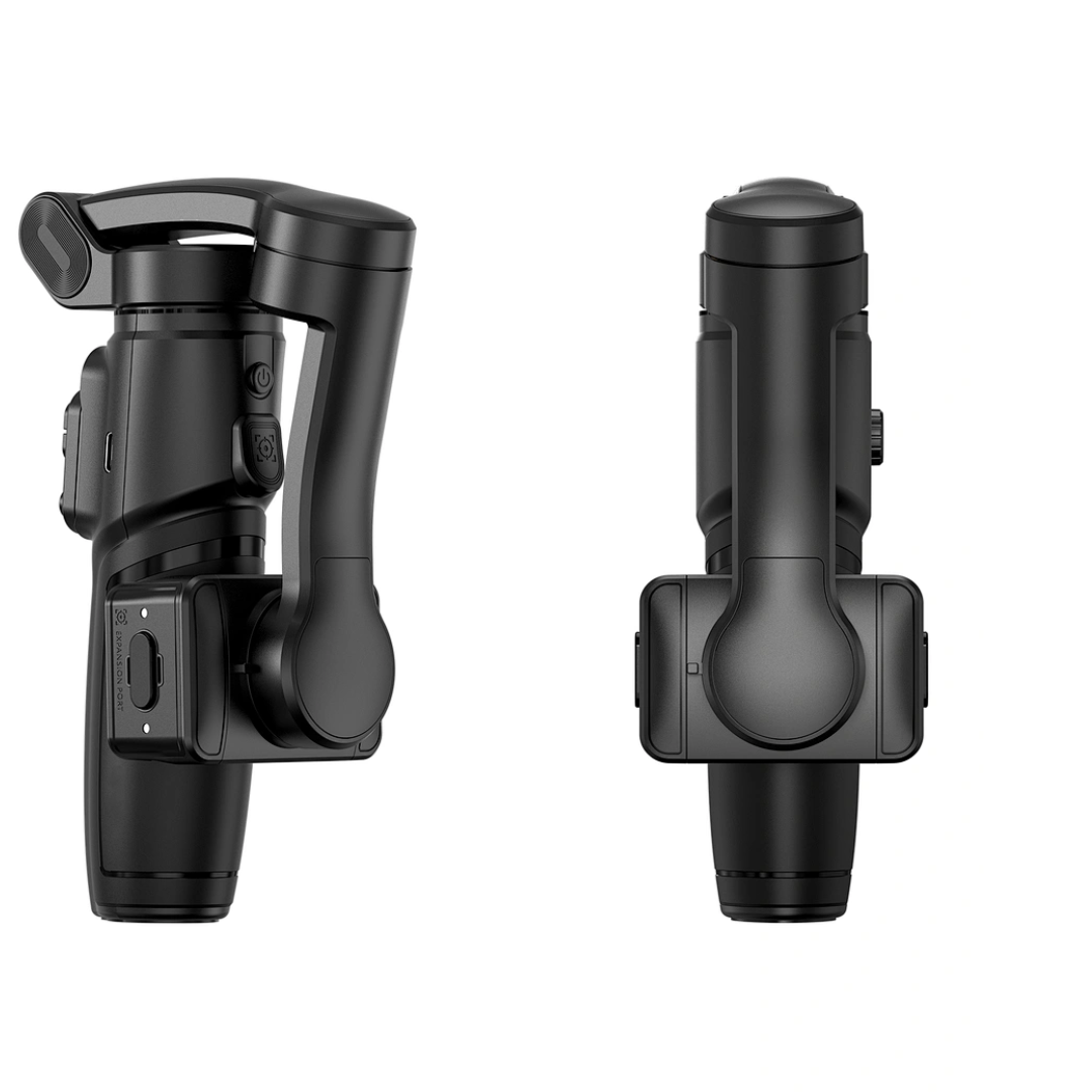 Close-up of WiWU Wi-SE016 gesture-controlled, extendable tripod for mobile photography and video