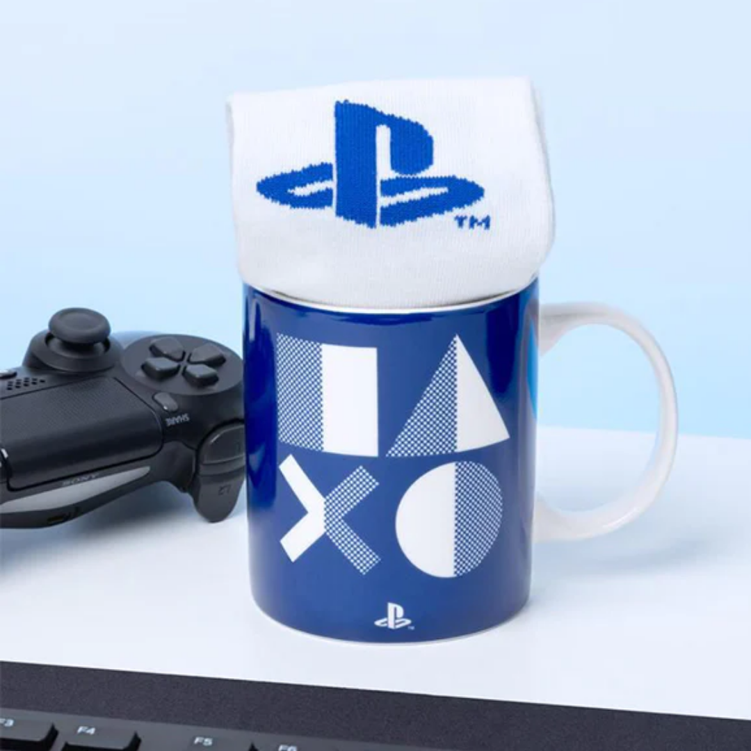 Paladone Playstation Mug and Socks Gift Set