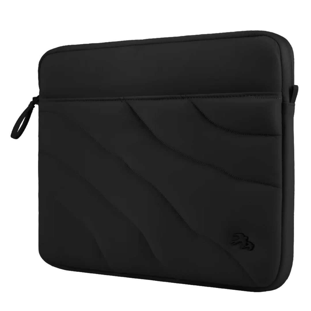 WiWU Terrace Laptop Sleeve 13 14 Inch Waterproof Nylon Inner Bag Velvet Shockproof Notebook Carrier Briefcase with Strap