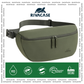 RIVACASE Eden 7814 ECO Waist Sling Bag L Olive Green | Waterproof RPET PU Leather | Eco-Friendly Crossbody Bag