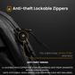TOMTOC Aviator T37 X-Pac Travel Crossbody Bag RFID Secure Lightweight Sling for Passport Phone Daily Travel