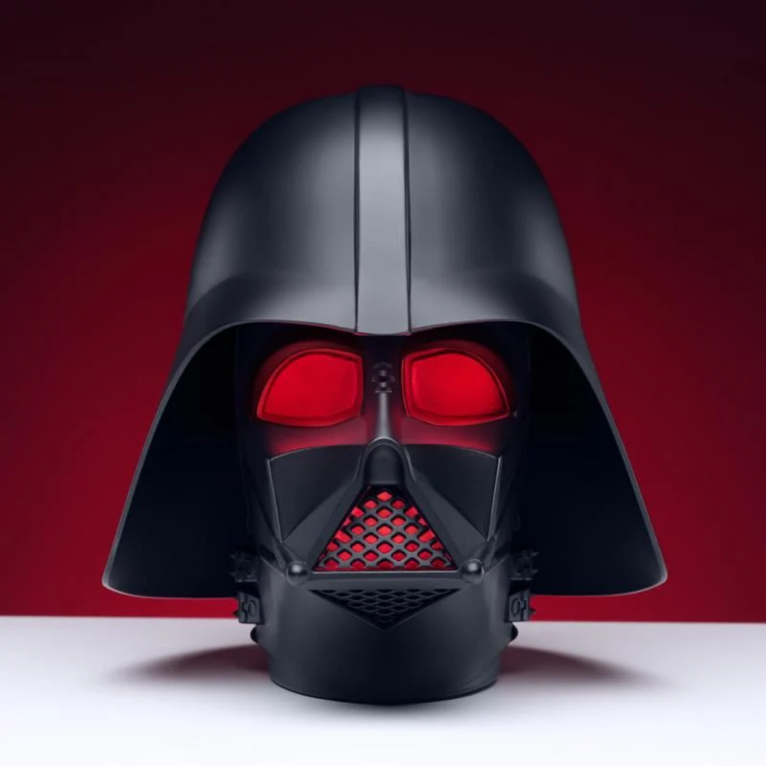 Paladone Star Wars Darth Vader Helmet Light with Sound | Officially Licensed Sith Lord 3D Desktop Lamp | Plays Iconic Breathing Sounds | Red Glow LED | Battery Powered Portable Collectible - Shop Now!