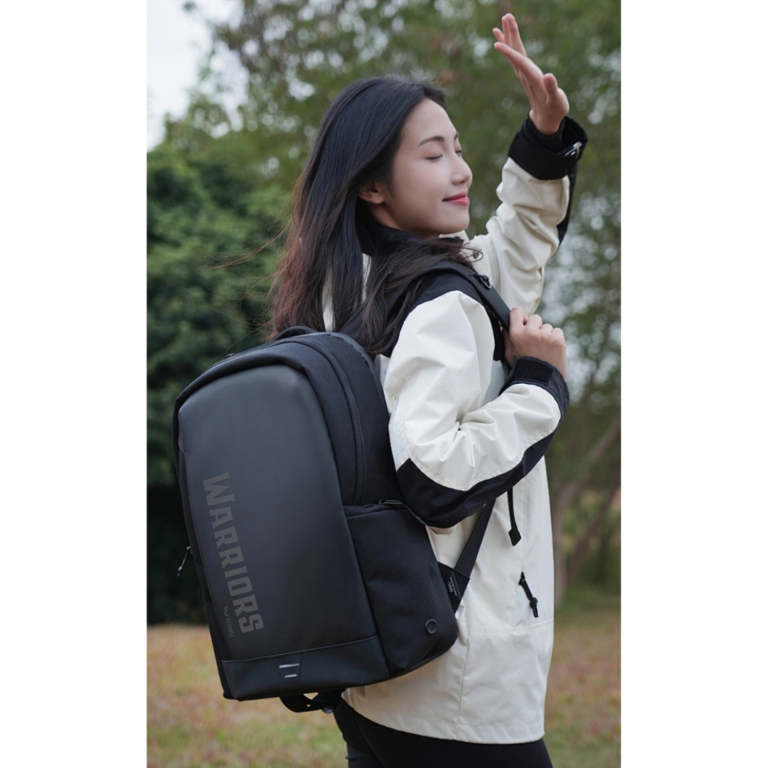WiWU Warriors Backpack X Pro 15.6" Laptop Backpack | Heavy-Duty Waterproof Travel Bag | YKK Waterproof Zippers & Duraflex Buckle | Anti-Scratch Armored Rucksack for Business & Tech Professionals