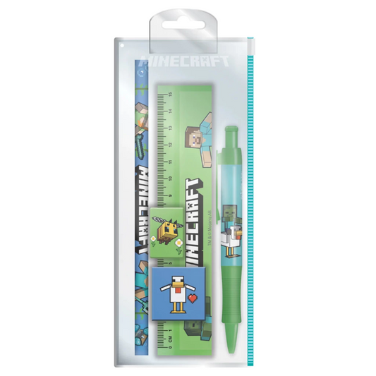 Pyramid Minecraft 5-in-1 Stationary Set