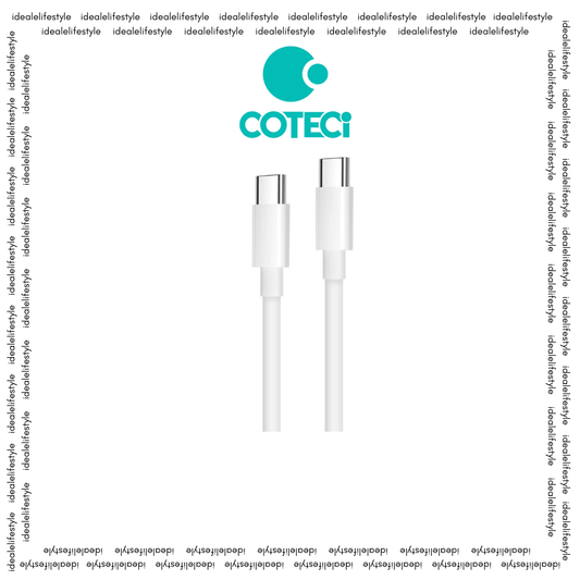 COTECi USB-C TO USB-C  TPE FAST CHARGING CABLE- 1M