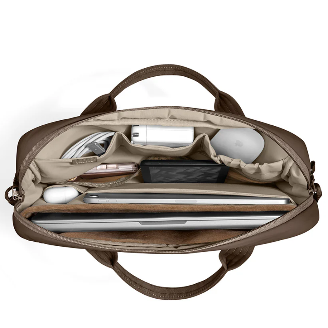 TOMTOC Terra A28 Puffy Laptop Sleeve Bag 13 14 16 Inch Lightweight Protective Carrying Case Soft Padded Waterproof Laptop Bag Travel Work