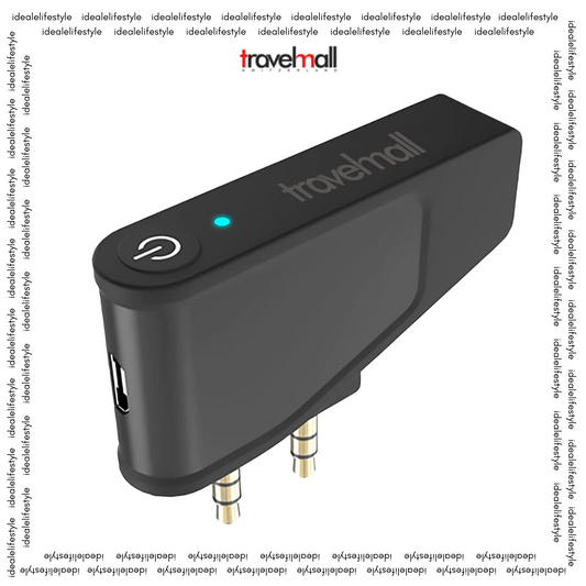 Travelmall 2-IN-1 Pro Headphone-Jack Bluetooth Adapter
