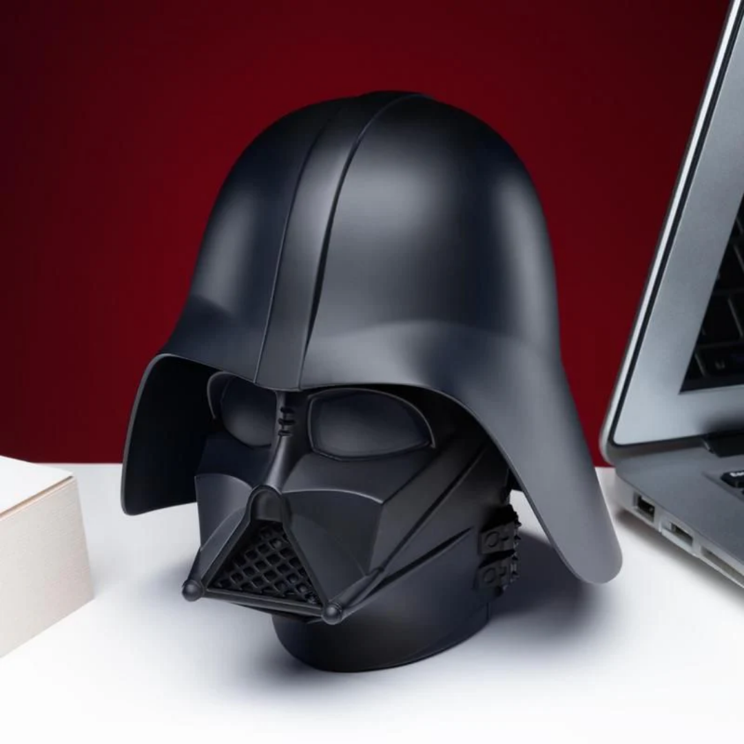Paladone Star Wars Darth Vader Helmet Light with Sound | Officially Licensed Sith Lord 3D Desktop Lamp | Plays Iconic Breathing Sounds | Red Glow LED | Battery Powered Portable Collectible - Shop Now!