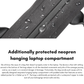 Rivacase Clark 8124 ECO Laptop Bag – Fits 14"/MacBook Air 15", Black