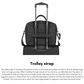 Rivacase Clark 8124 ECO Laptop Bag – Fits 14"/MacBook Air 15", Black