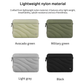 WiWU Terrace Laptop Sleeve 13 14 Inch Waterproof Nylon Inner Bag Velvet Shockproof Notebook Carrier Briefcase with Strap