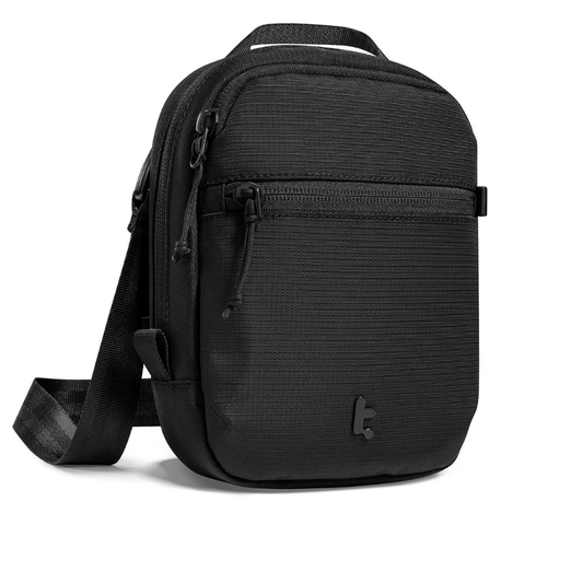 TOMTOC Aviator T37 Crossbody Bag 400D Travel Wallet RFID Blocking Anti Theft Shoulder Sling Bag Passport Black Khaki