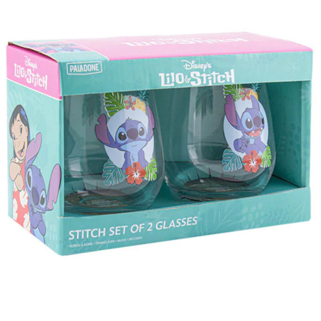 Paladone Disney Stitch Set of 2 Glasses