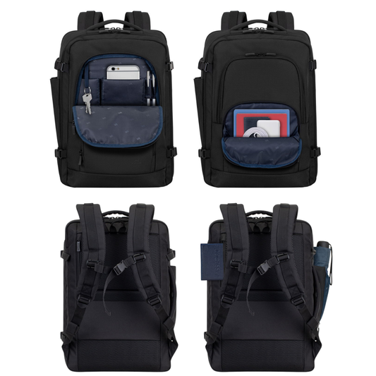 Padded laptop compartment fits up to 17.3 inch laptop – RIVACASE Tegel 8461