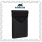RIVACASE Cardiff 8505 black laptop sleeve for MacBook Pro 16 inch – front view