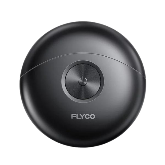 FLYCO FS891 Portable Electric Shaver — 2-Head Rotary, IPX7 Washable, 60-Minute Runtime