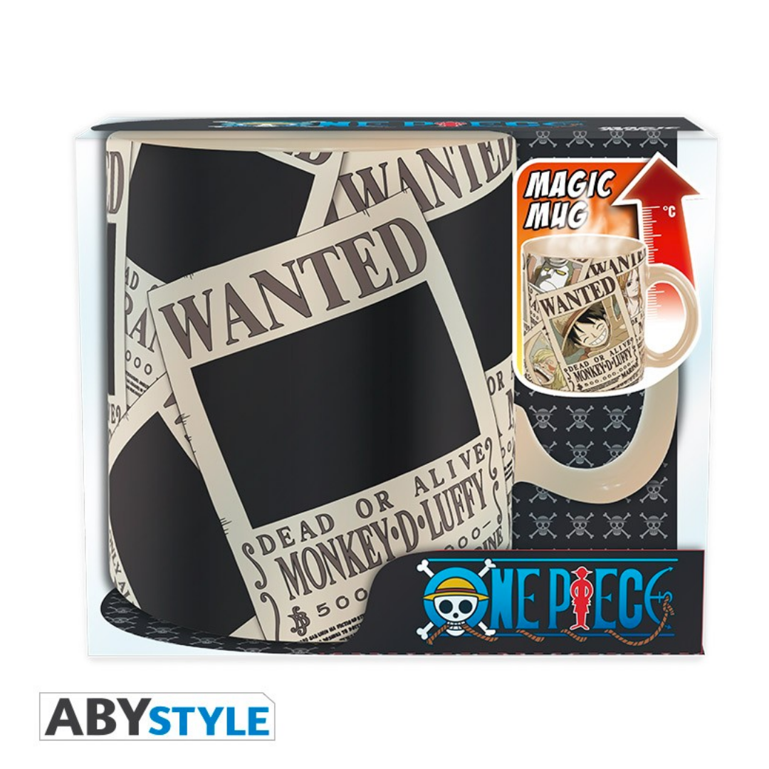 ABYstyle One Piece Heat Change Mug Wanted King Size (460ml)