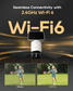 Dreame NAVO Elite 1 OutCam 4K Dual Lens Outdoor Security Camera IPX7 Waterproof Solar Powered AI Human Tracking WiFi Camera Night Vision