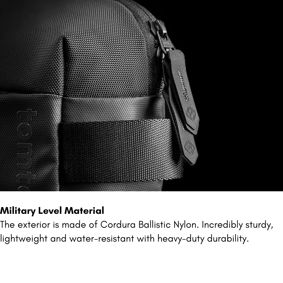 Ballistic nylon top sling bag