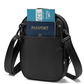TOMTOC Aviator T37 Crossbody Bag 400D Travel Wallet RFID Blocking Anti Theft Shoulder Sling Bag Passport Black Khaki