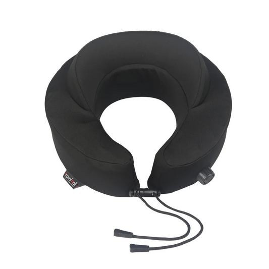 TRAVELMALL SWITZERLAND 2-IN-1 SELF INFLATING INFLATABLE PREMIUM MEMORY FOAM PILLOW