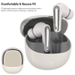 WiWU T36 Bluetooth 6.0 earbuds close-up with LED case