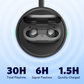 EarFun Free 1S - Black 4-Mic ENC Wireless Earbuds with EarFun Audio APP