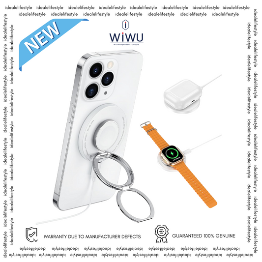 WiWU Wi-W027 3 in 1 magnetic wireless charger