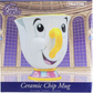 Official Disney Beauty and the Beast Chip Mug | 3D Sculpted Ceramic Coffee Cup | Iconic Character Figurine Tea Mug | Paladone Licensed Collectible Disney Gift