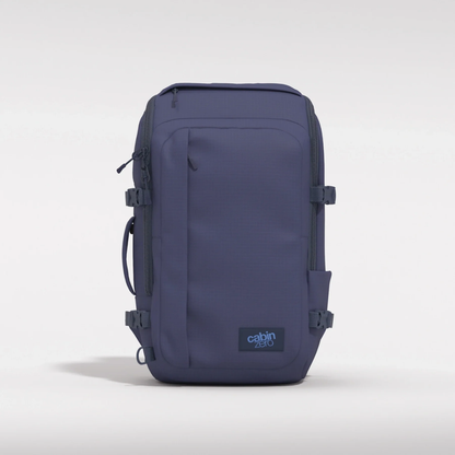 CabinZero ADV 42L Adventure Backpack | Large 55x35x20cm Carry-On Bag | 500D Matte Rip-Stop Nylon Water-Resistant Travel Pack | 17" Laptop Sleeve & YKK Zippers | Ergonomic Airflow System with Waist Belt