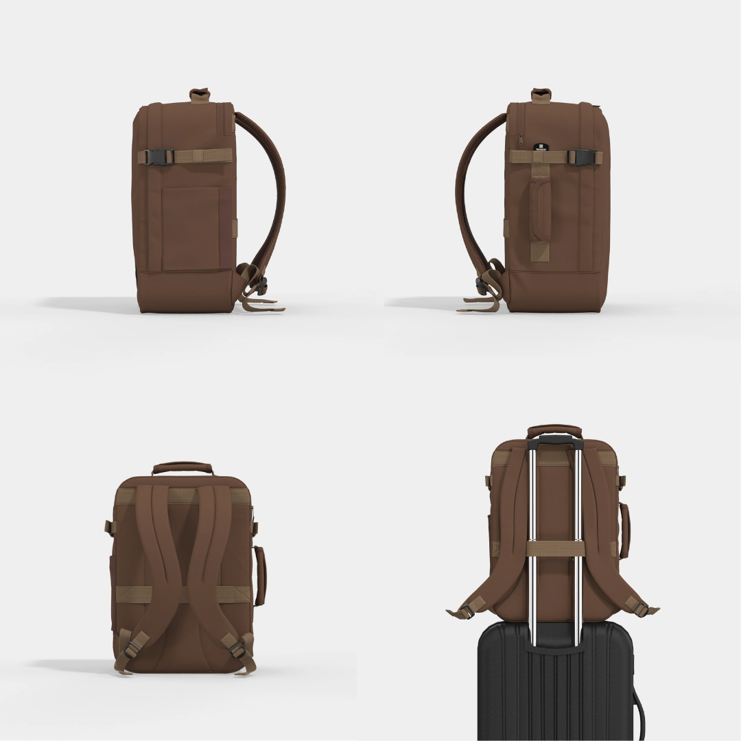 CabinZero Classic Tech 36L Backpack | Water-Resistant Carry-On Travel & Laptop Bag with OKOBAN Tag