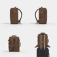 CabinZero Classic Tech 36L Backpack | Water-Resistant Carry-On Travel & Laptop Bag with OKOBAN Tag