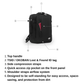 CabinZero Classic Tech 36L Backpack | Water-Resistant Carry-On Travel & Laptop Bag with OKOBAN Tag