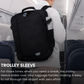 CabinZero Classic Tech 36L Backpack | Water-Resistant Carry-On Travel & Laptop Bag with OKOBAN Tag