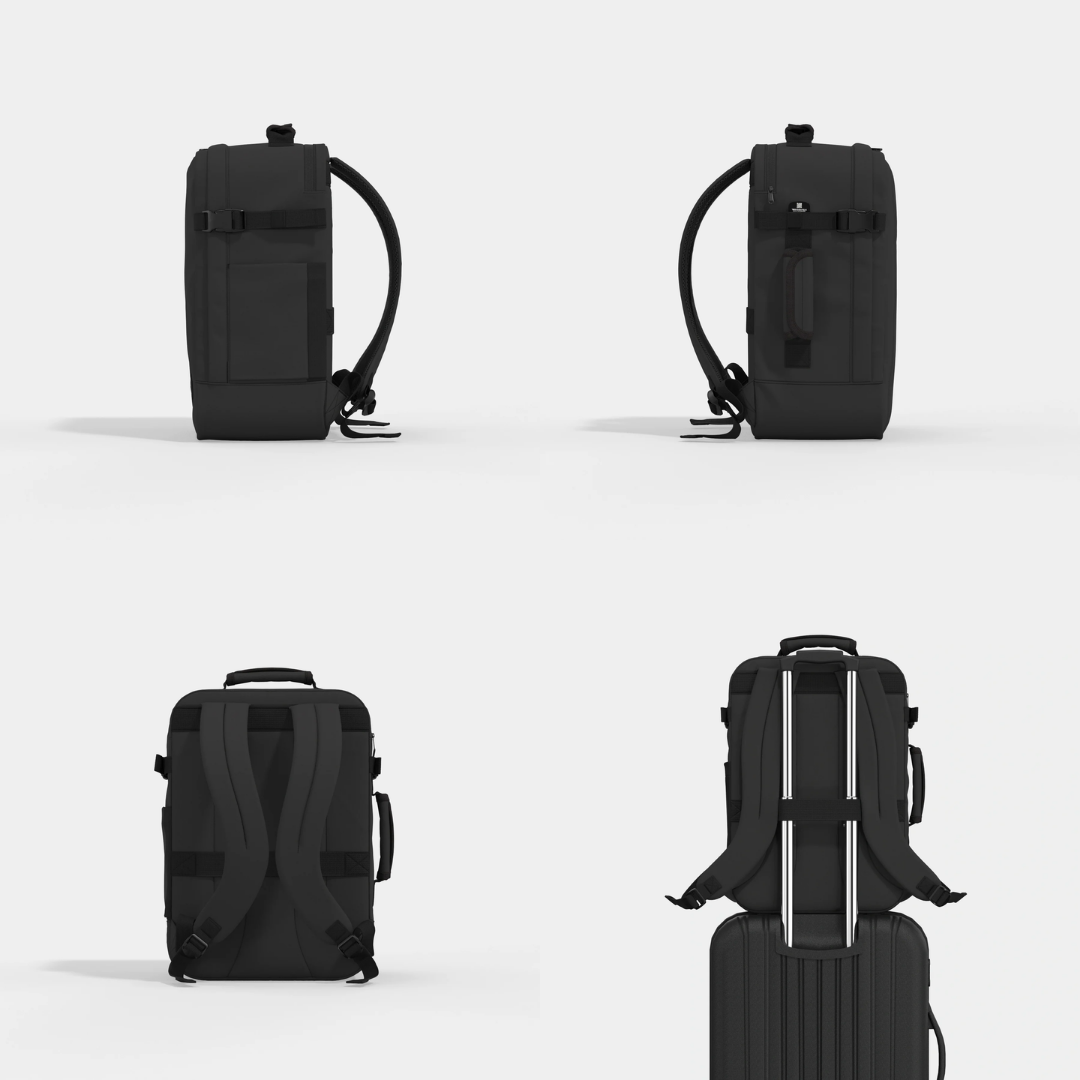 CabinZero Classic Tech 36L Backpack | Water-Resistant Carry-On Travel & Laptop Bag with OKOBAN Tag