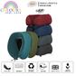 CabinZero Classic Travel Pillow | Premium Memory Foam Neck Support | Ergonomic Airplane & Car Pillow | Removable Washable Cover | Clippable Travel Accessory - 6 Colors Available!