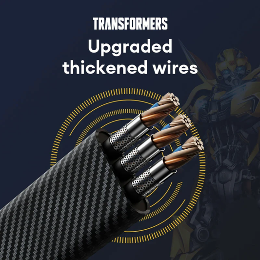 Close-up of the TF-A15 aluminum alloy head and heavy-duty nylon braided cord texture