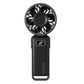 Diveblues 100-speed turbo cooling fan in a 180-degree fold-flat position-Black