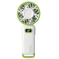 Diveblues 100-speed turbo cooling fan in a 180-degree fold-flat position green