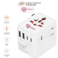 Globality Micro Plus 35W PD USB travel adapter showing multiple USB-C and USB-A ports