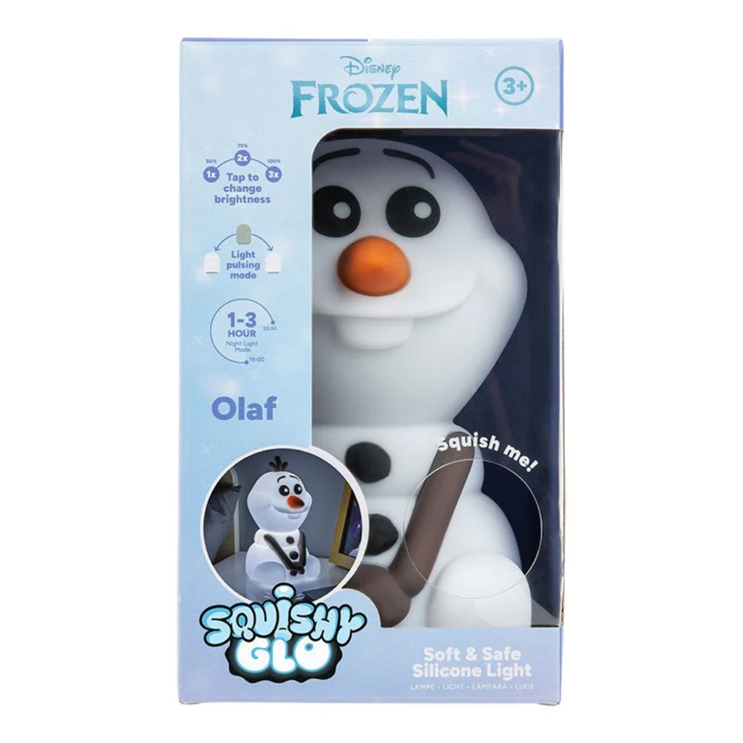 Kids bedroom Olaf silicone lamp rechargeable LED