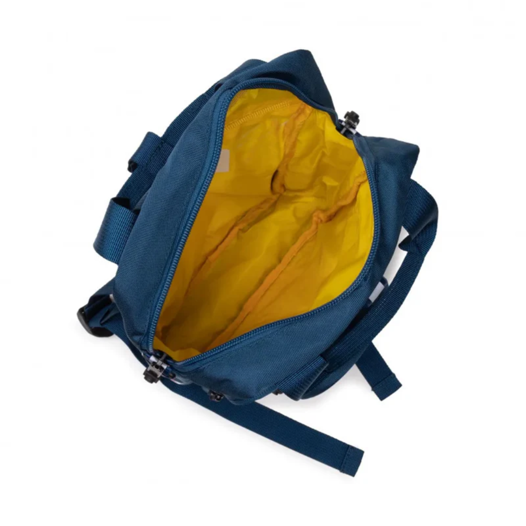 LEGO Signature Brick 1x1 Kids Backpack Front View – Yellow LEGO Block Design