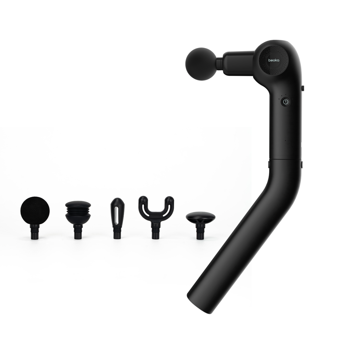 Lightweight handheld massage gun for travel