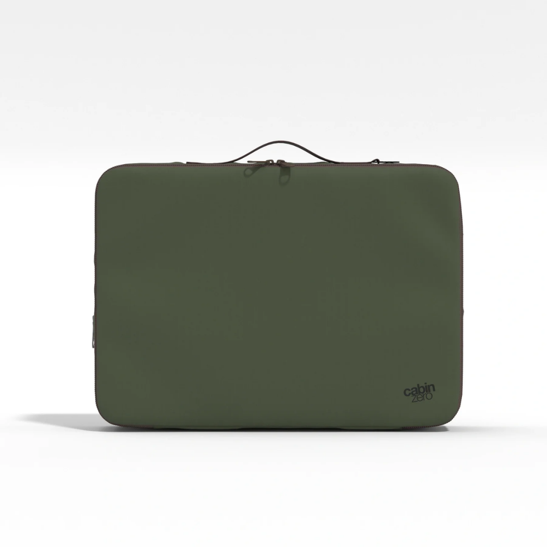 CabinZero LUX Large Compression Packing Cube | Structured 12.5L-17L Travel Organizer | 100% Recycled Water-Resistant Nylon | Premium YKK Zips & Okoban Tracking - Shop Now!