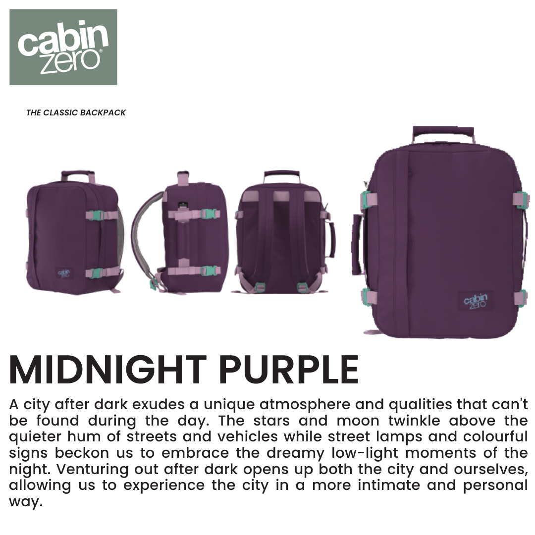 CabinZero Classic 36L Details - One Bag Travel