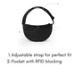 CabinZero Moon Shoulder Bag | Lightweight RFID-Blocking Travel Crossbody & Sling (5L & 8L)