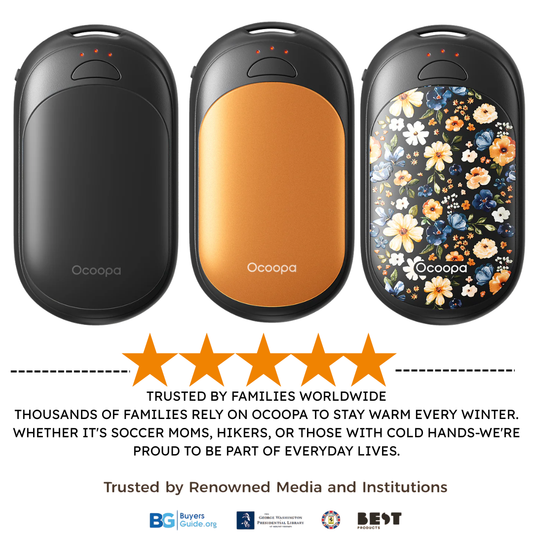 Ocoopa UT3 Lite Magnetic Rechargeable Hand Warmers (Twin Pack)